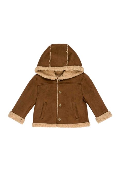 Cappotto con cappuccio U+E' BY MISS GRANT | UEM0935MORO